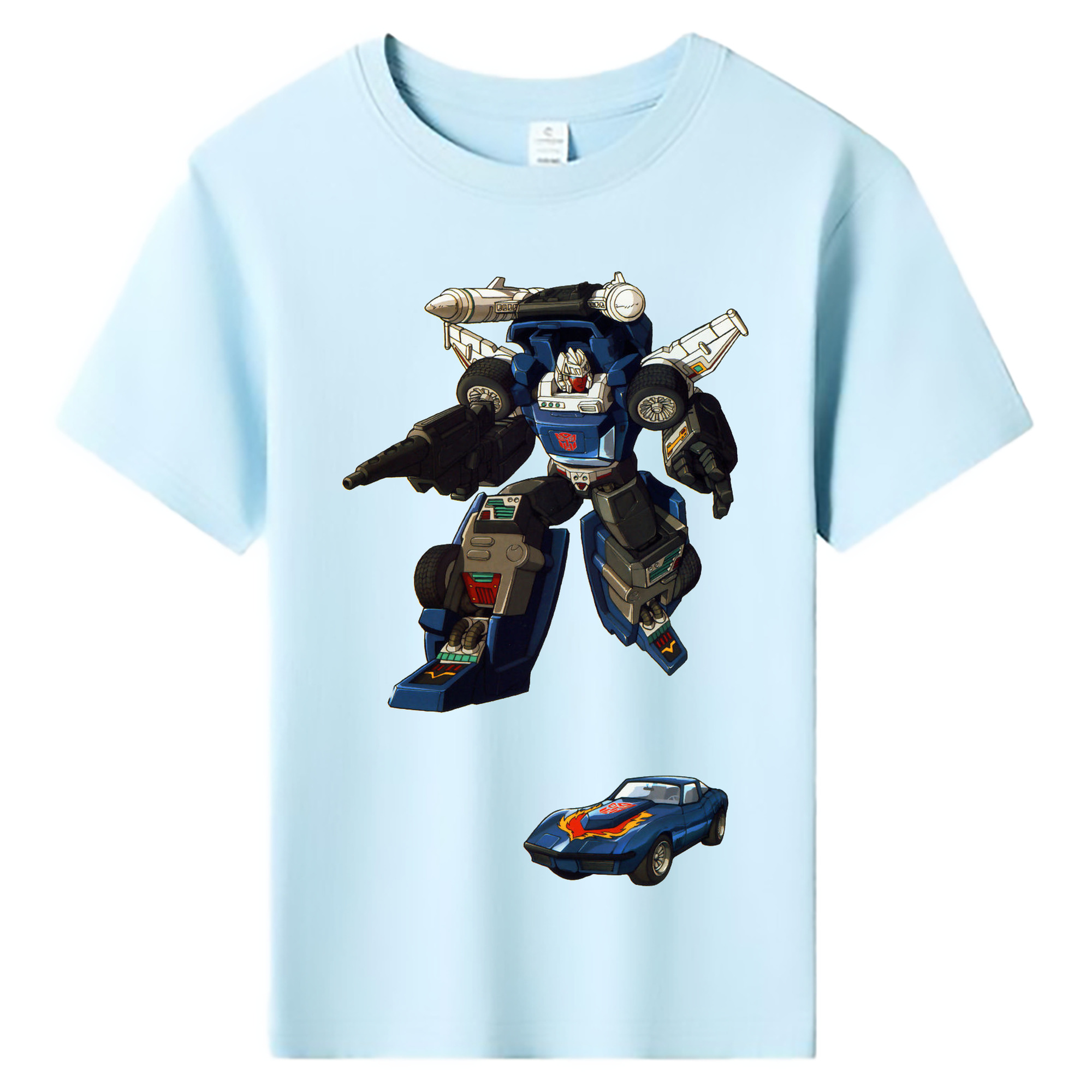 （画像用）  綿100％キッズTシャツ（フロントプリント）